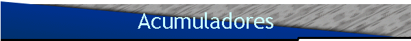 Acumuladores