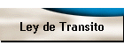 Ley de Transito